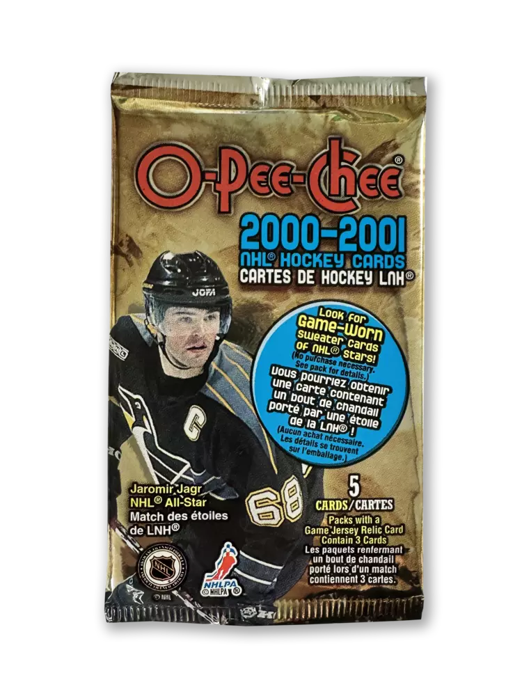 2000-01 O-Pee-Chee Hockey Retail Balíček